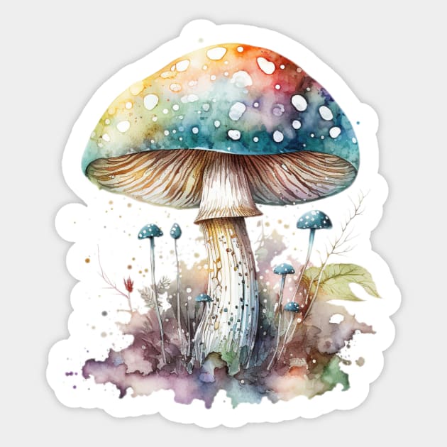 Magical Mystical Mushrooms Sticker by perthesun